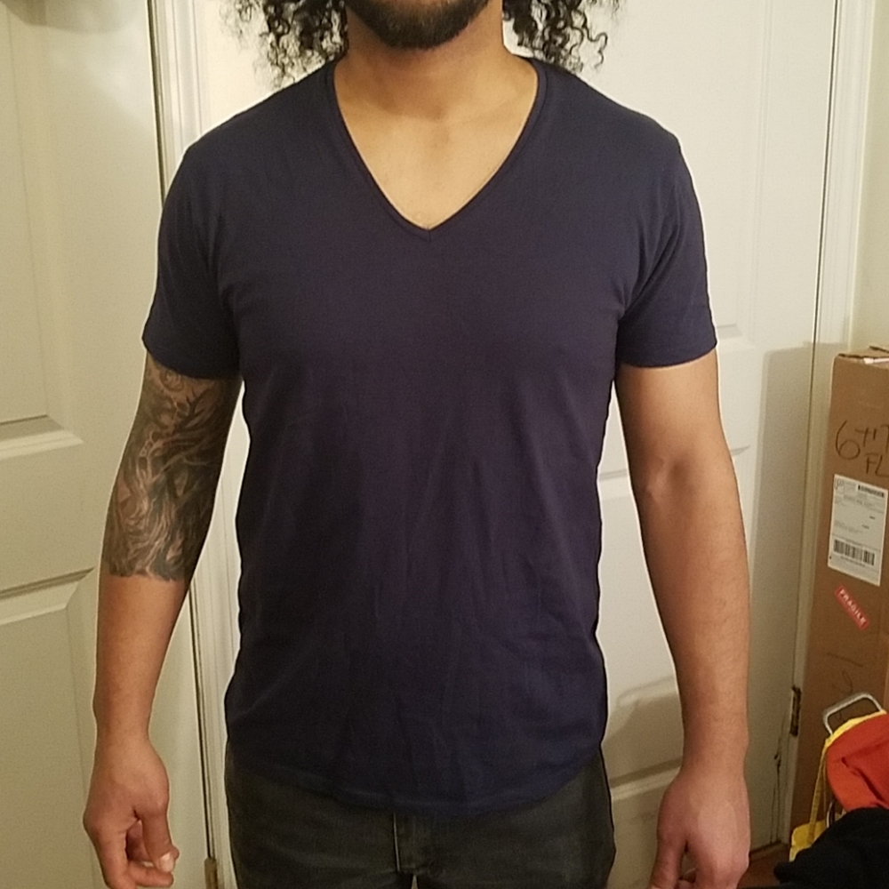 Free with any purchase! Zara Basic V-neck t-shirt